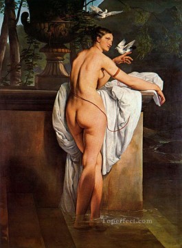 Carlotta Chabert come venere 1830 female nude Francesco Hayez Oil Paintings